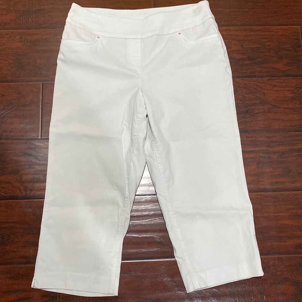 White Westbound Capris